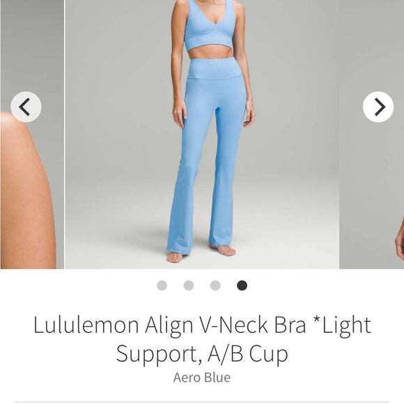 Lululemon Align Bra in Aero Blue - Picture 5 of 6